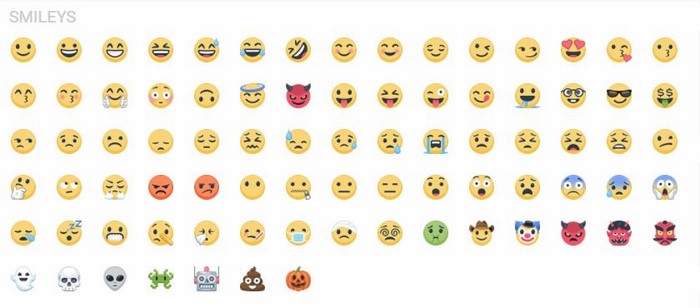 icon fb dạng mặt cười (Smileys ) iCon facebook dạng mặt cười (Smileys )