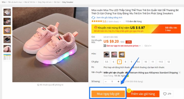 Tìm kiếm sản phẩm cần mua trên AliExpress Tìm kiếm sản phẩm cần mua trên AliExpress