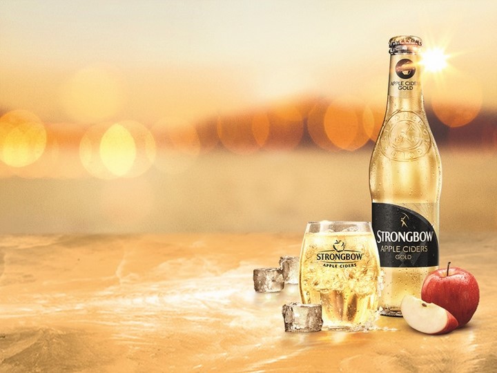 hình ảnh chai Strongbow gold Strongbow gold