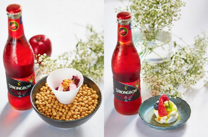 hình ảnh chai Strongbow red Berres Strongbow red Berres