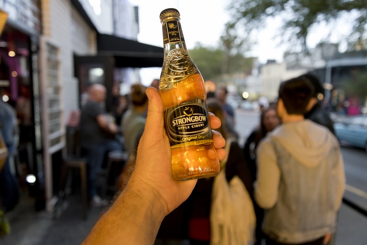 Hình ảnh Strongbow chai thủy tinh Strongbow là gì
