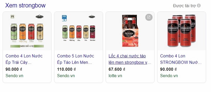 Strongbow giá bao nhiêu Strongbow giá bao nhiêu