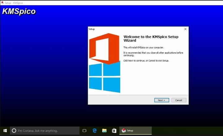 Chạy phần mềm KMSpico bản INSTALLER Chạy phần mềm KMSpico bản INSTALLER