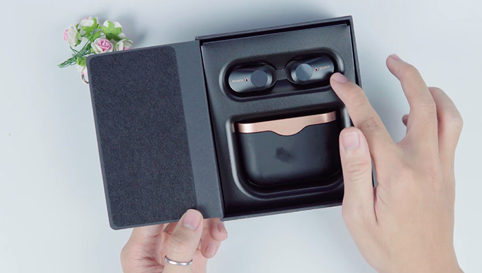 mở hộp Sony WF-1000XM3 True Wireless mở hộp Sony WF-1000XM3 True Wireless