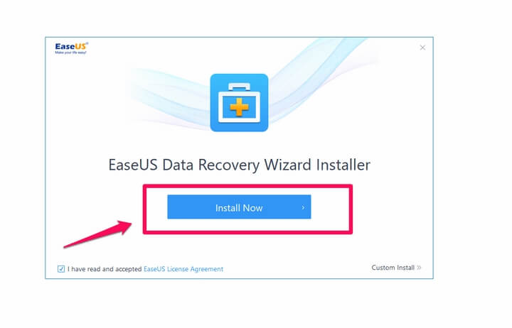 install Now install Now