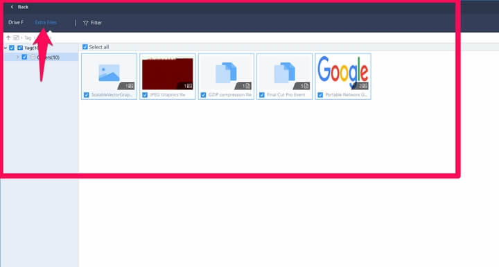 Nhập hoặc xuất file mỗi lần quét Nhập hoặc xuất file mỗi lần quét