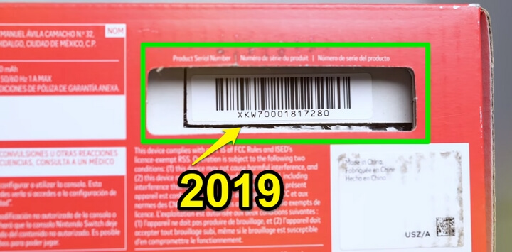 Nintendo Switch 2019 sẽ bắt đầu bằng các ký tự : XKW Nintendo Switch 2019 sẽ bắt đầu bằng các ký tự : XKW