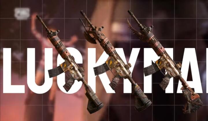 Skin M416 LAD level 1, level 5, level 7 Skin M416 LAD level 1, level 5, level 7