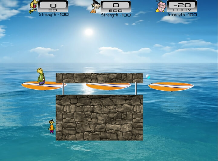 Wipeout with Ed Edd n Eddy