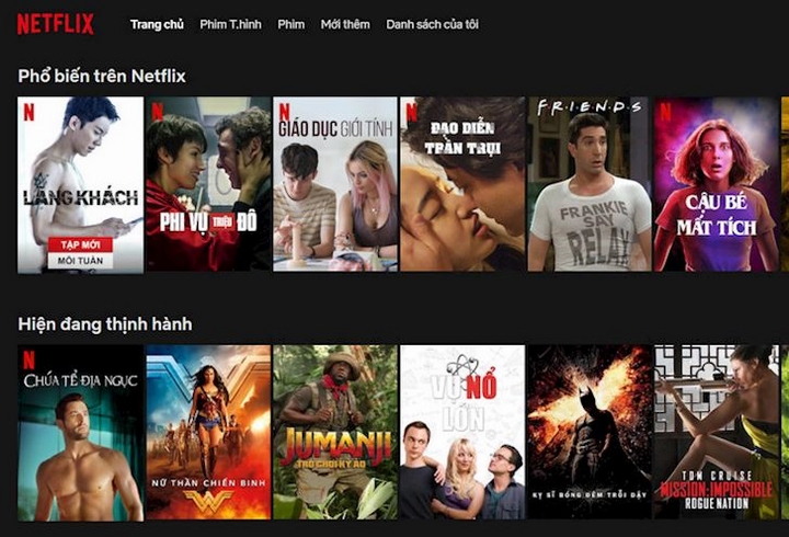 Phim liệt kê theo ngôn ngữ tiếng việt