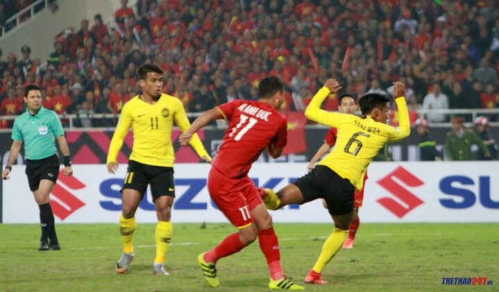 VTV5 trực tiếp bóng đá Việt Nam vs Malaysia