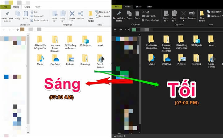 kích hoạt Dark Mode kích hoạt Dark Mode