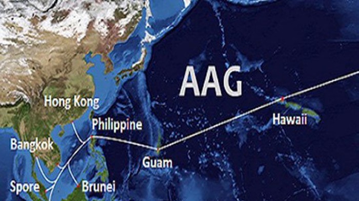 Cáp quang biển AAG - Ảnh minh họa