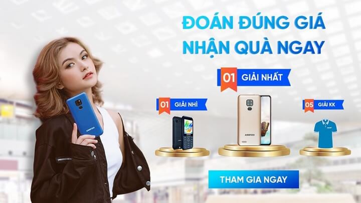 Asanzo cũng đã tổ chức một mini game dự đoán giá bán
