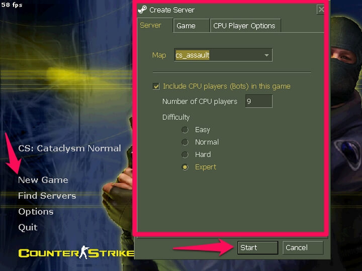 Cách chơi Chơi Counter Strike 1.6 Offline Cách chơi Chơi Counter Strike 1.6 Offline
