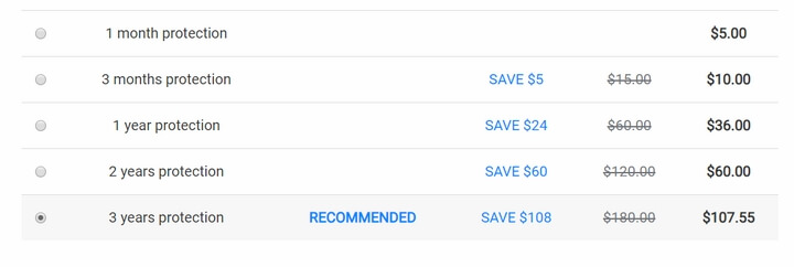 Bảng giá phần mềm VPN Seed4Me Bảng giá phần mềm VPN Seed4Me