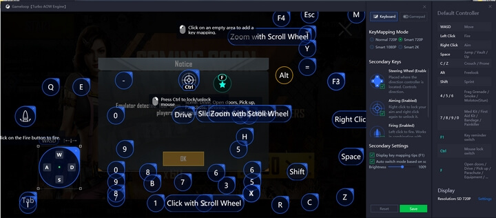 có thể tùy chỉnh lại phím điều khiển game có thể tùy chỉnh lại phím điều khiển game