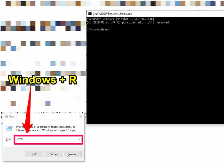 mở Command Prompt lên mở Command Prompt lên
