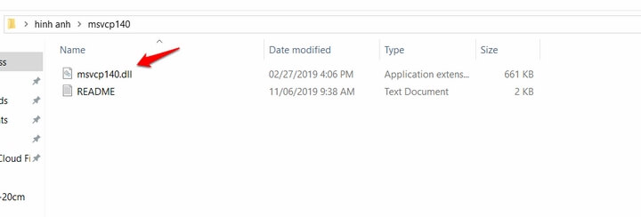 Giải nén file vừa tải về